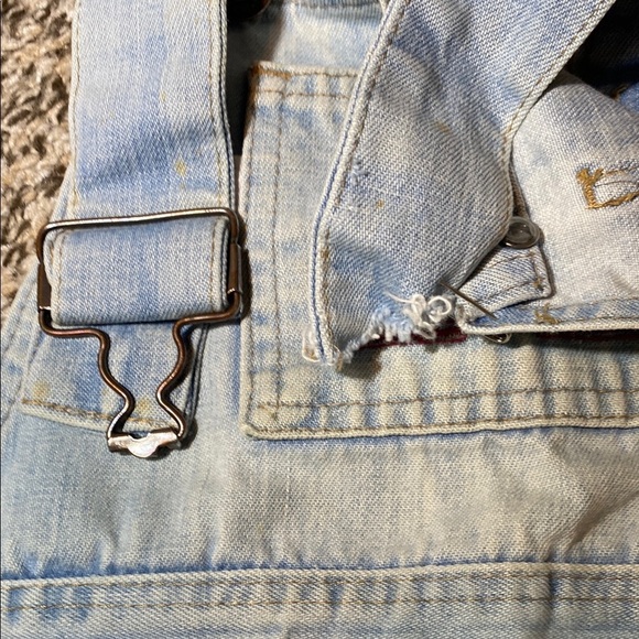 Vintage Levi's Blue Denim Overalls Classic Style - Picture 3 of 10